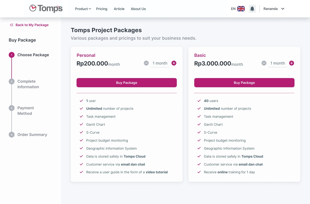 Tomps Saas Apps